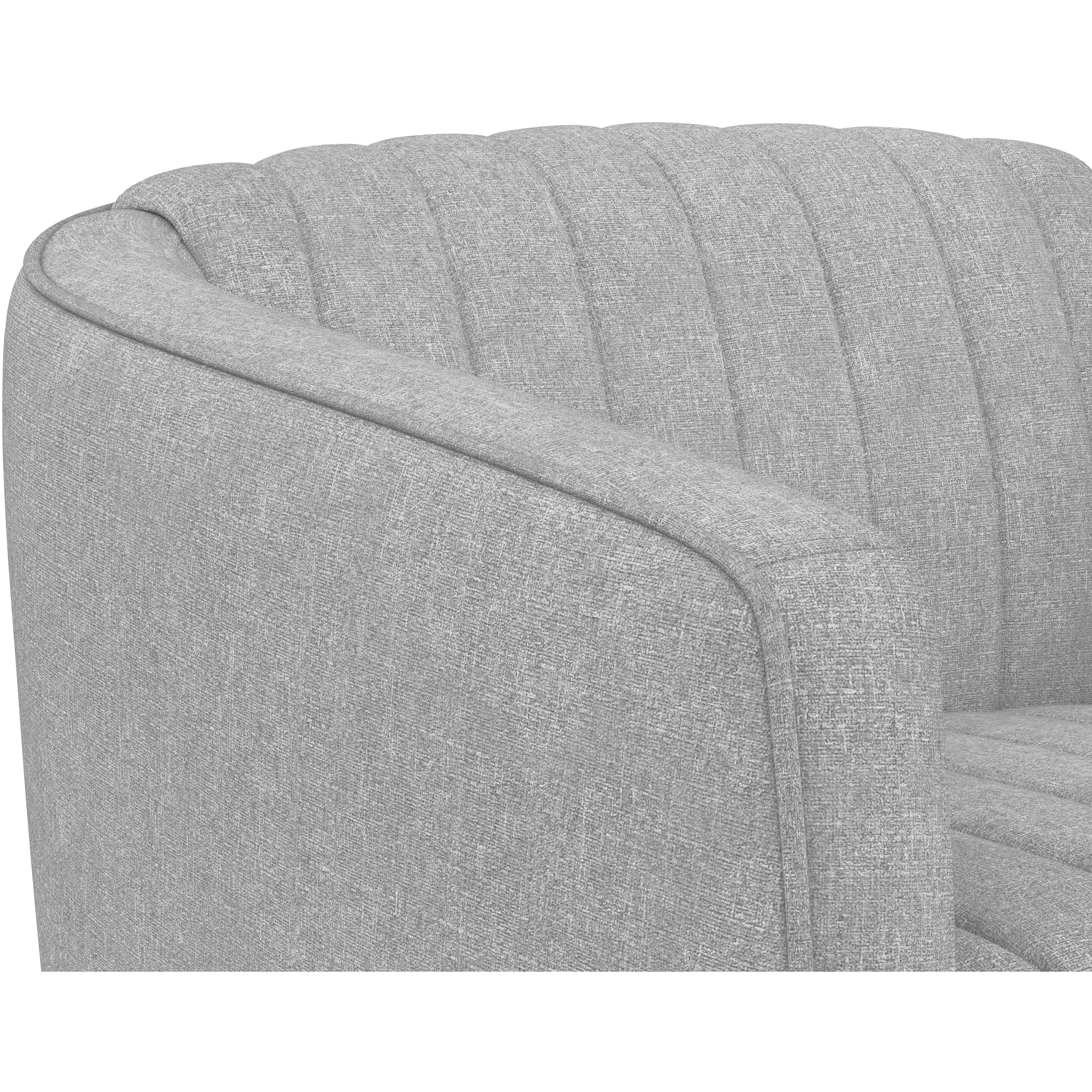 Garrison Liv Dove Swivel Lounge Chair, Swivel